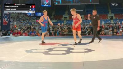 144 lbs Champ. Rd Of 16 - Mac Crosson, IA vs Jake Miller, OK