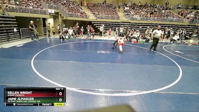 59 lbs Semifinal - Kellen Wright, Kanab Cowboys vs Jaime Almaguer, Victory Wrestling-Central WA