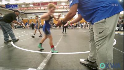 64 lbs Round Of 16 - Zeke Taylor, Team Guthrie Wrestling vs Braylen Jones, Newcastle Youth Wrestling