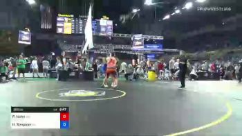 285 lbs Round Of 32 - Peyton Hahn, Missouri vs Hayden Simpson, Oklahoma