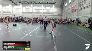72 lbs Finals (2 Team) - Anze Williams, Meridian Maniacs vs Chris Ibbetson, Contenders Green
