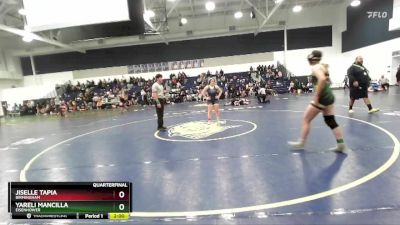 145 lbs Quarterfinal - Yareli Mancilla, Eisenhower vs Jiselle Tapia, Birmingham