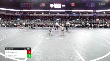 72 lbs Consi Of 4 - Wyatt Truong, Apache Wrestling Club vs Drake Conrad, Pottsville Apache Wrestling