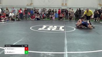 152-C lbs Round Of 32 - Sawyer Dickinson, NY vs Cayden Bradburn, MI