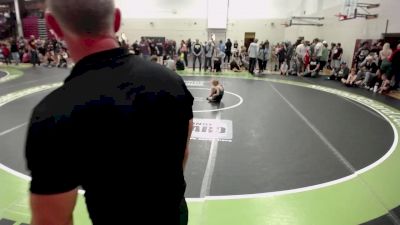 51 lbs Champ. Round 2 - Alan Petersen, Minnesota vs Ezekiel Peters, Berge Elite Wrestling Academy