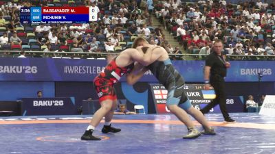 110 kg 1/4 Final - Murtaz Bagdavadze, Georgia vs Valerii Pichuhin, Ukraine