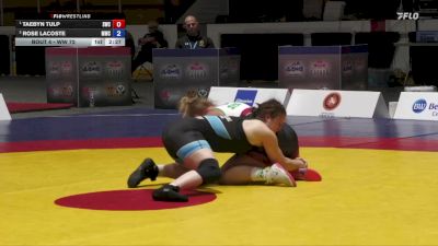 WW 72 lbs 1st Place Match - Taebyn Tulp, Saskatoon Wrestling Club vs Rose Lacoste, Montreal Wrestling Club