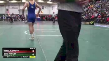 182 lbs Semis & 1st Wrestleback (8 Team) - Angel G. Cortes, Omaha Westside vs Luke Rathjen, North Platte