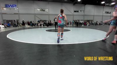120 lbs Consi Of 4 - Shelby Coyle, Untouchables Girls Pink vs Claire Lancaster, OK Supergirls Blue