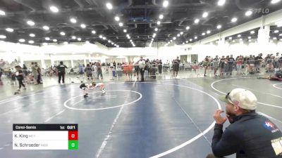 37 lbs Consolation - Kyler King, No Team vs Nathan Schroeder, High Plains Thunder