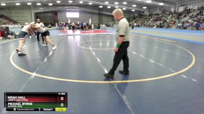 4-165 lbs Semifinal - Noah Hall, Liberty (Bealeton) vs Michael Byrne, Eastern View