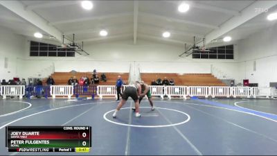 285 lbs Cons. Round 4 - Joey Duarte, Santa Ynez vs Peter Fulgentes, Royal