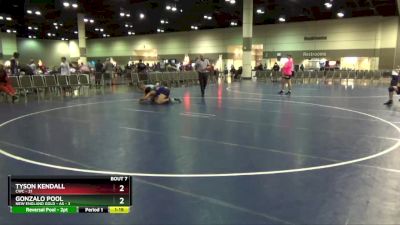 145 lbs Round 3 (6 Team) - Gonzalo Pool, New England Gold - AS vs Tyson Kendall, CWC