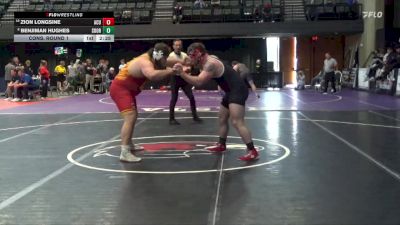 285 lbs Cons. Round 1 - Zion Longsine, Arizona Christian University vs Benjiman Hughes, Southern Oregon