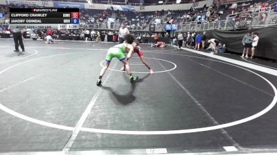 106 lbs Rr Rnd 4 - Clifford Crawley, D3wc vs Jakoby Odineal, Ground Zero Wrestling Club