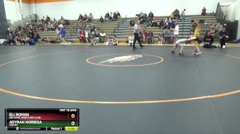 B-13 lbs 5th Place Match - Adyran Noriega, Wrath vs Eli Roman, Big Game Wrestling Club