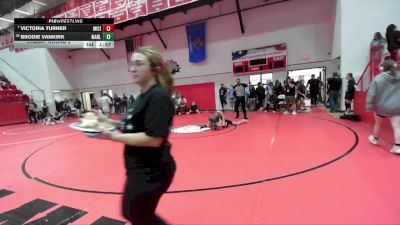 JH 102 lbs Champ. Round 2 - Victoria Turner, MIDWEST CITY vs Brodie Vankirk, MARLOW