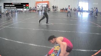 80/85 Round 2 - Lizzie Brown, The Storm Wrestling Center vs Natalie Shaver, NC Wrestling Factory