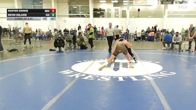 130 lbs Consi Of 8 #1 - Hunter Kernis, Noroton Wrestling vs Devin DeLaire, Fisheye WC