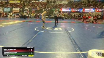 A - 132 lbs Cons. Round 1 - Conner Jessop, Corvallis vs Sno Momberg, Browning