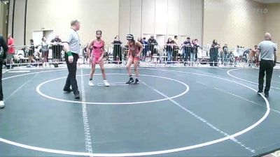 101 lbs Quarterfinal - Audriana Bermudez, Team Thunder WC vs Alison Chavez, Pounders WC