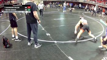 105 lbs Champ. Round 2 - Meyer Kinnan, Cozad Wrestling Club vs CalvinJosh Kellen, Nebraska Wrestling Academy