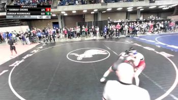 110 lbs Champ. Round 3 - Hannah Chong, Unattached vs Jordan Rodriguez, Bolingbrook