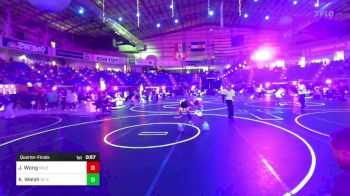 113 lbs Quarterfinal - Jos Wong, Mile High WC vs Kylan Walsh, DC Elite