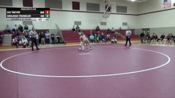 135 lbs Round 3 (3 Team) - Kenleigh Trumblee, Independence vs Lily Meyer, Marion