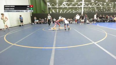 122 lbs Rr Rnd 2 - Logan Meng, Legion Wrestling NYC - HSC vs James Knox, Apache Blue - HSC