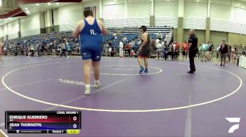 285 lbs Cons. Round 1 - Enrique Guerrero, OH vs Sean Thornotn, IL