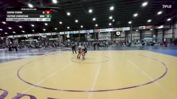 144 lbs Cons. Semi - Gavin Cheek, Nebraska Elite vs Victor Christian, Northeast MT Wrestling Club