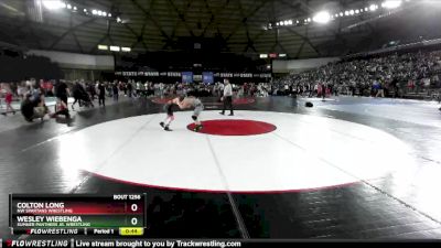 84 lbs Cons. Round 2 - Wesley Wiebenga, Sumner Panthers Jr. Wrestling vs Colton Long, NW Spartans Wrestling