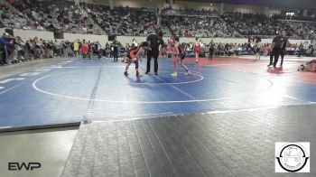 92 lbs Consolation - Mieka Swatek, Yukon MS Girls vs Raylin Reyes, Sperry HS Girls