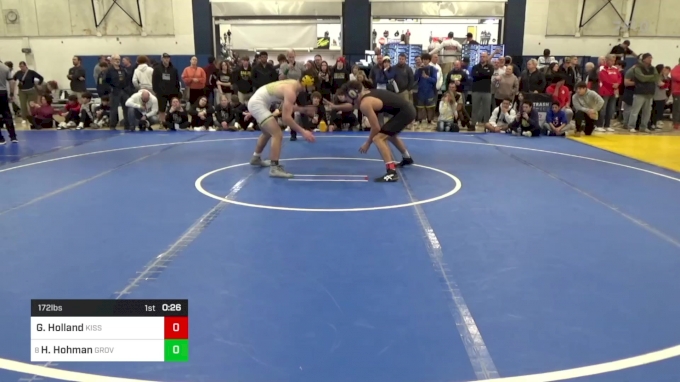 172 lbs Consy 6 - Gunner Holland, Kissimmee Osceola-FL vs Hunter Hohman ...