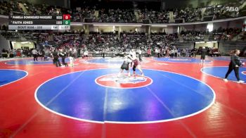 235 lbs Semifinal - Pamela Dominguez-Vasquez, Heard County vs Faith Jones, Lumpkin Co.