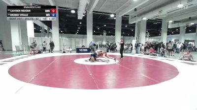 U15 FS - 62 lbs Cons. Round 4 - Cayden Neisen, Scoring Edge Wrestling Center vs Deebo Vitale, Grindhouse Wrestling Club