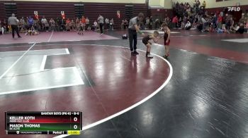 B-6 lbs Round 3 - Keller Koth, Indee Mat Club vs Mason Thomas, DC ELITE