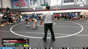 120 lbs Round 1 - Aliyana Holmes, Cypress Creek (Girls) vs Natalia Rodriguez, Klein (Girls)