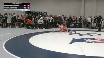 60 kg Champ. Rd Of 128 - Chase Wirnsberger, M2 Training Center vs Giovanni Ramos, Roughneck Wrestling Club Of South Tulsa