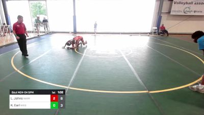 120 lbs Rr Rnd 1 - Levi Johns, Warrior RTC vs Kamdyn Earl, Wright Way Wrestling