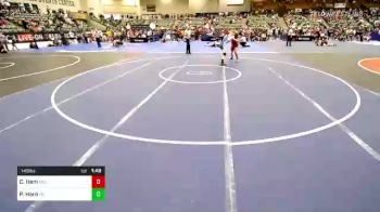 145 lbs Consi Of 8 #1 - Conner Hem, Millard vs Preston Harn, Nevada Elite