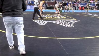 Girls-115 lbs Cons. Round 2 - Milayna Shea, Ferndale (Girls) vs Irulan Hrydziuszko, Birmingham Groves (Girls)