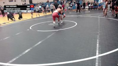 132 lbs Champ. Round 3 - Ben Vertner, Fighting Squirrels Wrestling Club vs Brantley Scales, Mountain Man Wrestling Club