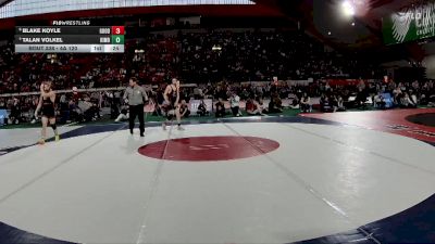 4A 120 lbs Cons. Round 3 - Talan Volkel, Kimberly vs Blake Koyle, Gooding