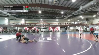 109 lbs Semis & Wb - David Lall, Parabellum 2 vs Will Sanchez, Prime Silver