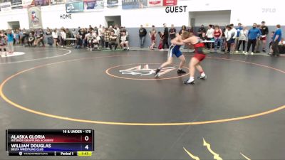 175 lbs Quarterfinal - Alaska Gloria, Interior Grappling Academy vs William Douglas, Delta Wrestling Club