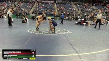 4A 165 lbs Cons. Round 2 - Colton Bogan, Providence vs Germaine Brown II, Grimsley