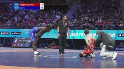 57 kg 1/8 Final - Rassoul Galbouraev, France vs Sulayman Bah, Gambia