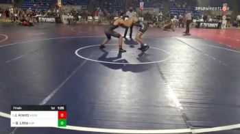 130 lbs Final - Jude Krentz, Murray WA vs Brad Little, Summit